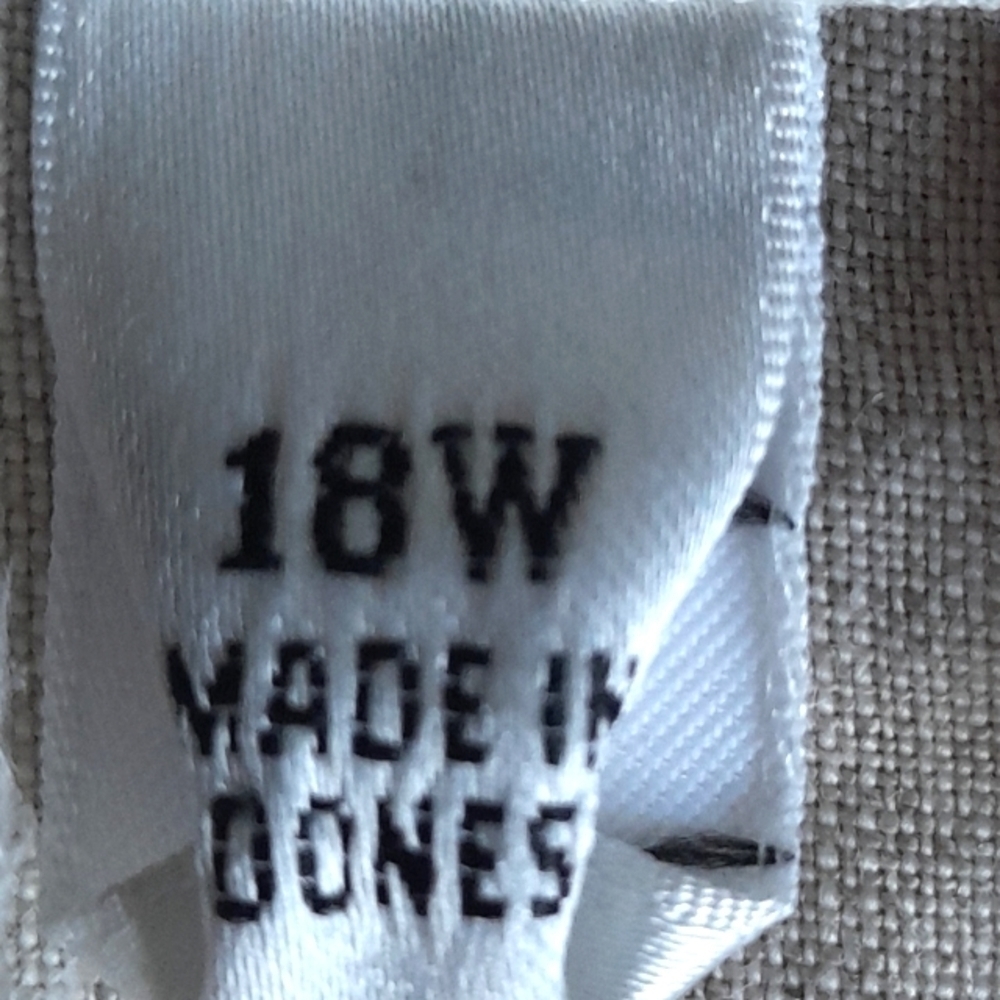 Talbots Irish Linen Crop Petite 18W - Picture 14 of 15